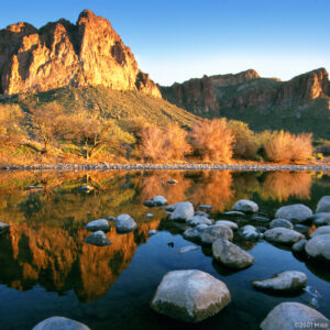 River Reflections - Salt River Arizona