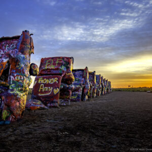 Amarillo By Morning at Cadillac Ranch