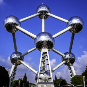 Atomium in Brussels, Belgium