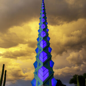 Frank Lloyd Wright Spire at Scottsdale Promenade