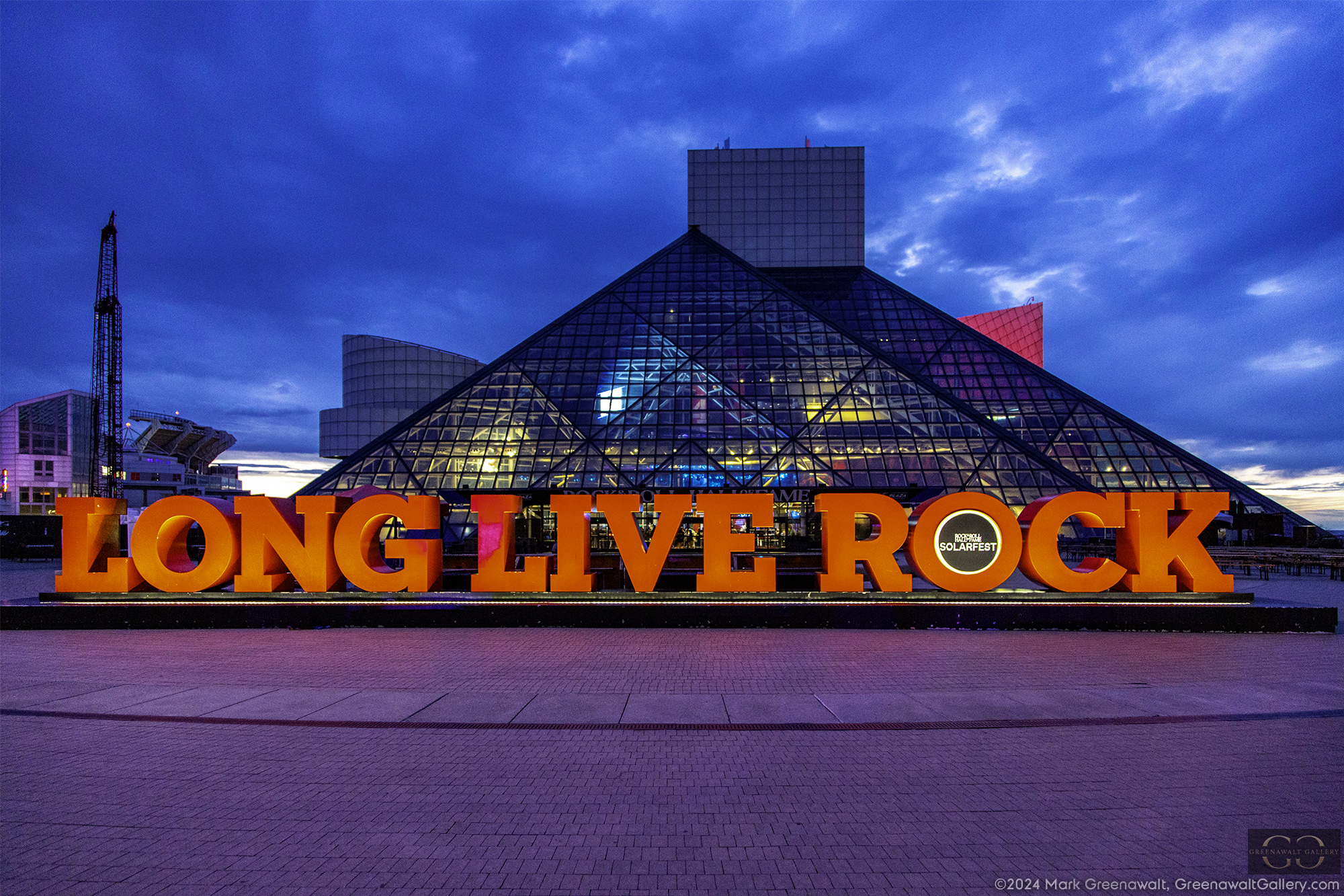 Rock And Roll Hall Of Fame At TwilightFeatured Image