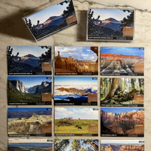 2027 National Parks Desk Top Calendar of Mark Greenawalt Photography